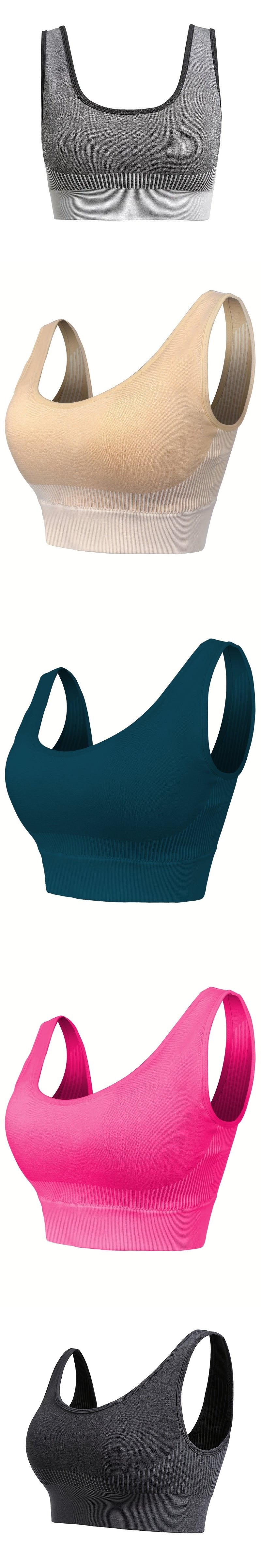 Brassière de Sport Haute Résistance Taille Plus – Anti‑Choc & Séchage Rapide