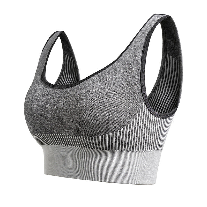 Brassière de Sport Haute Résistance Taille Plus – Anti‑Choc & Séchage Rapide